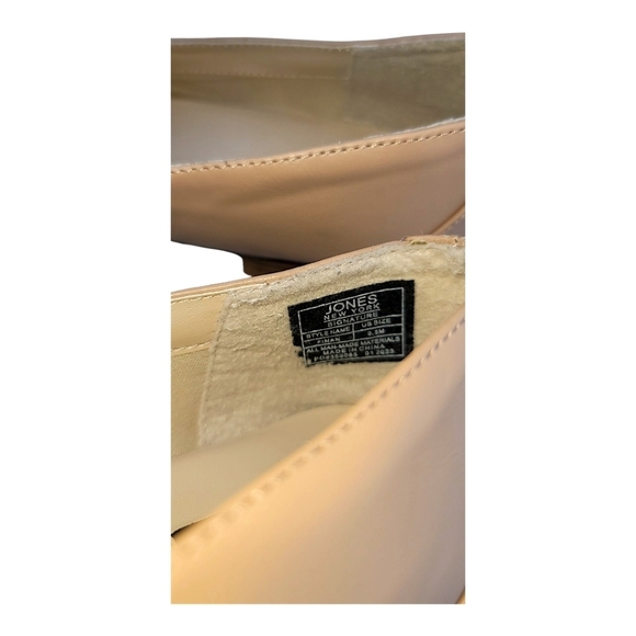 JONES NEW YORK SIGNATURE, FINAN TAN QUILTED LOAFERS 9.5 Euc - Picture 10 of 11